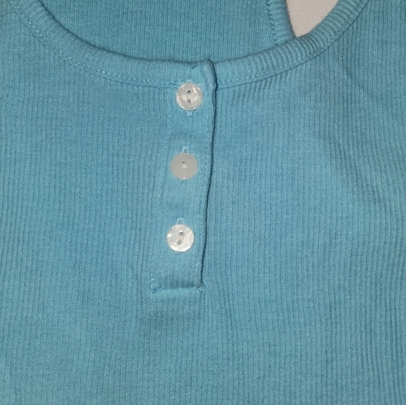 AMERICAN Eagle Turquoise Tank Size Small - Picture 2 of 5